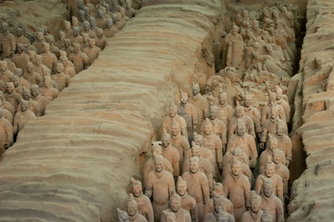 Terracotta warriers, Xi'an, China