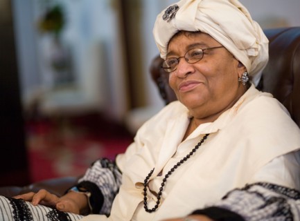 Liberian President Ellen Johnson Sirleaf