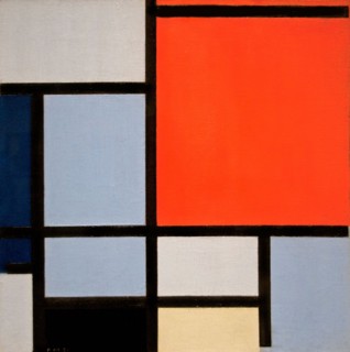 Compostion 1921 Piet Mondrian - Mondriaan  Dutch Netherlands