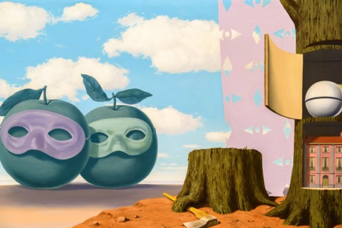 "The Enchanted Domain" By Rene Magritte