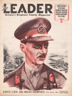 1944 Leader magazine Lt-General Miles Dempsey