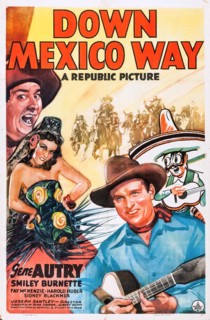 Down Mexico Way Poster