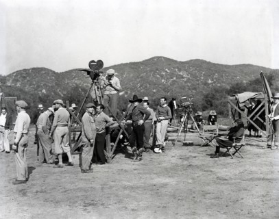 Film Production crews, circa 1921  File Reference # 30205_001THA