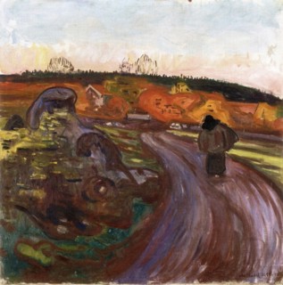 Edvard Munch
Ecole norvégienne
Autumn Rain
1897-1898
Huile sur toile (66,5 x 66 cm)
Oslo,
