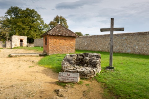 The village of Oradour-sur-Glane, France, Europe, the site of a wartime Nazi atrocity