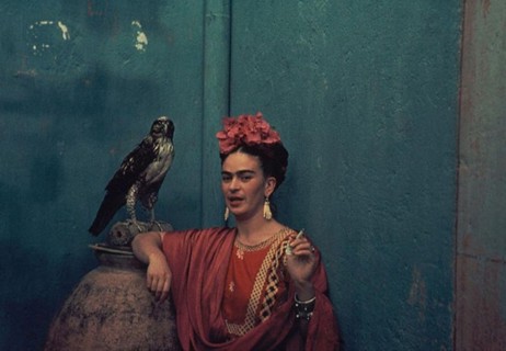 Frida Kahlo de Rivera (1907-1954), famous Mexican painter