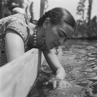 Frida Kahlo de Rivera (1907-1954), famous Mexican painter