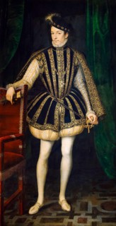 Charles IX (1550–1574), King of France, portrait painting by Francois Clouet, 1566