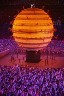 opening ceremony   Eršffnungsfeier im Olympiastadion Olympische Sommerspiele 2008 in Peking olympic summer games in Beijing 2008 Stadium of the opening ceremony of the winter olympic games 2022 Na...