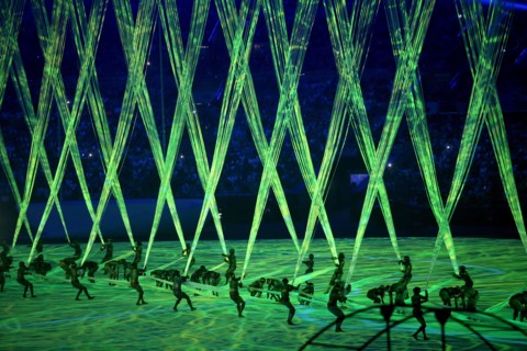 05.08.2016. Brazil, Rio de Janeiro - The formal opening ceremony of Olympic Games Rio 2016 on the stadium Maracana.Photo: Igor Kralj/PIXSELL