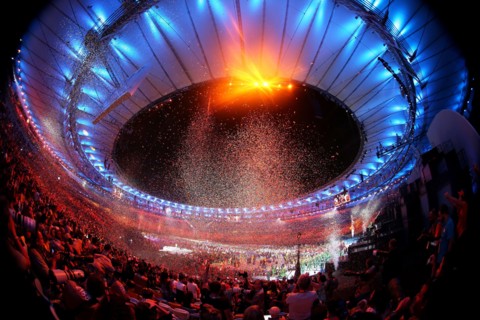 05.08.2016. Brazil, Rio de Janeiro - The formal opening ceremony of Olympic Games Rio 2016 on the stadium Maracana.Photo: Igor Kralj/PIXSELL