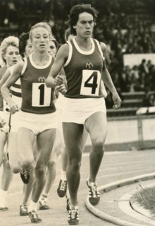 German olympic athlete hurdler Annelie Ehrhardt, 1972