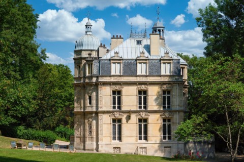 External view of the Chateau de Monte-Cristo, Alexander Dumas former residence