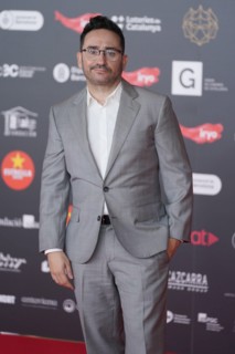 Barcelona, Spain. 05th Feb, 2024. 5th February 2024; CCIB Centre de Convencions Internaciol de Barcelona, XVI Premis Gaudi . Academia del cinema Catala, Juan Antonio Bayano Credit: Joma/Alamy Live New...