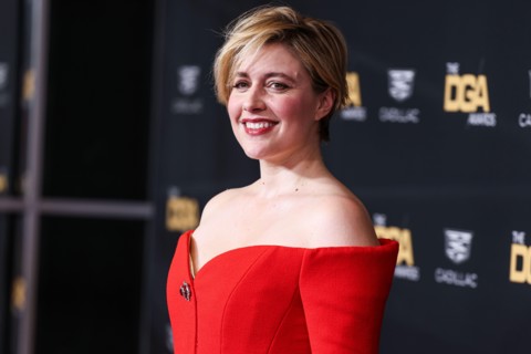 Beverly Hills, United States. 10th Feb, 2024. BEVERLY HILLS, LOS ANGELES, CALIFORNIA, USA - FEBRUARY 10: Greta Gerwig wearing Balmain arrives at the 76th Annual Directors Guild Of America (DGA) Awards...