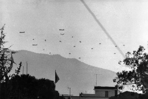 Following the successful Greek coup, which saw the overthrow of President Makarios of Cyprus, Turkey has launched an invasion of the Mediterranean holiday isle. Many tourists are among civilians who h...