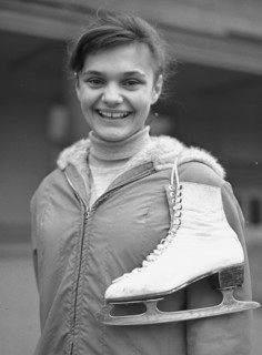 Hana Maskova, figure skator, skates