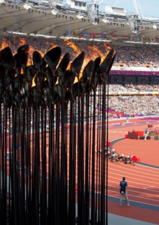 Olympic Cauldron, London, United Kingdom. Architect: Heatherwick Studio, 2012.