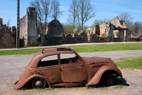 Oradour-sur-Glane near Limoges in France.