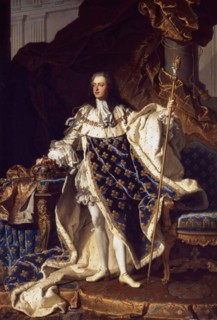 Portrait of King Louis XV of France by Hyacinthe Rigaud, 1659-1743