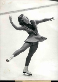 Feb. 02, 1964 - Olympic Winter Games 1964 in Innsbruck/Australia, the best free figure skating of the world showed Sjoukje Dijkstra with a total note of 2'018.5 for Regine Heitzer (Austria) and Petra ...