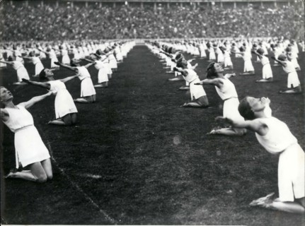 Sep. 06, 1967 - 1936 Olympic Games Swedish Gymnasts Put on Demonstration
