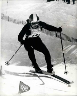 Feb. 02, 1968 - Winter Olympics - Australia win the Gold and Bronze in Women's downhill ski race: Olga Pall, a 20-year-old Austrian girl, scored a decisive victory and win a gold medal in the Women's ...