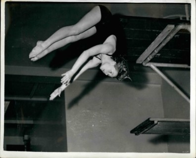1968 - Thirteen year old Margaret to represent Britain. She is an Olympic diving hope.: Thirteen year old Margaret Austen of Kenton, Middlesex - learned yesterday that she had been chosen to dive for ...