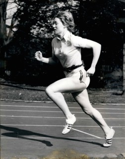 1968 - Lillian Board exciting to watch on the track. In the European Cup Final she said that she could run fast right from the start and still produce times that make her a firm favourite for the Olym...