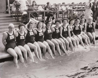 British Women’s Olympic swimming team, London, 1948.