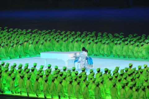 Chinese pianist Lang Lang the Opening Ceremony of the 2008 Olympic Games