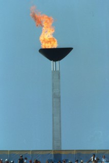 OLYMPIC FLAME BARCELONA 13 December 1992