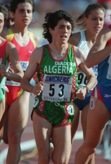 HASSIBA BOULMERKA 1500 METRES WORLD CHAMPS 1995 01 August 1995