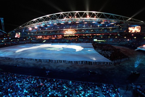 OPENING CEREMONY SYDNEY OLYMPIC GAMES OLYMPIC STADIUM SYDNEY SYDNEY AUSTRALIA 15 September 2000