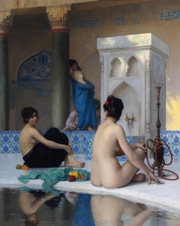 After the bath, by Jean-Léon Gérôme