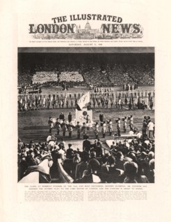 1948 Illustrated London News Olympic Games in London