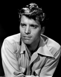 Burt Lancaster. Portrait of the American actor, Burton Stephen Lancaster (1913-1994), publicity still for the film "Desert Fury", 1941