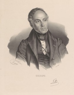 Portrait of François Guizot, Guizot (title on object), print maker: Nicolas Maurin, after own design by: Nicolas Maurin, printer: veuve Delpech (Naudet), Paris, 1825 - 1842, paper, height 482 mm × wid...