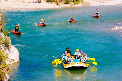water sports Verdon Gorge Provence France