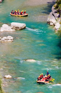rafting Verdon Gorge Provence France