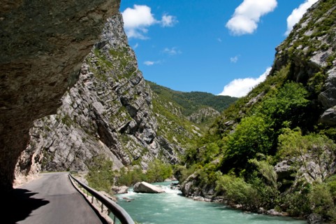 Grand Canyon Gorge du Verdon River France Provence North Rim