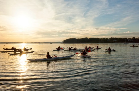 Activities On  Ile-aux-moines In Brittany, France