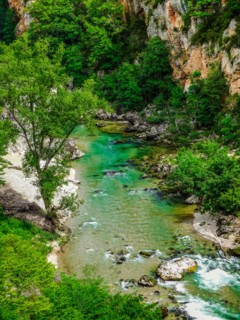 Gorges du Verdon river, Alpes de Haute Provence, France