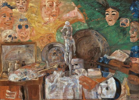 Ensor, James - Stilleven in Het Atelier