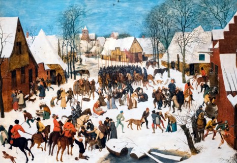 The Massacre of the Innocents by Pieter Bruegel the Elder (c.1525-1569), oil on panel, c.1565-7