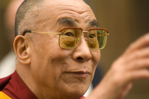 Dalai Lama at visit to Oxford