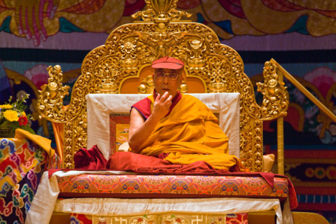 The 14th DALAI LAMA of Tibet teaches Buddhism sponsored by the TIBETAN MONGOLIAN CULTURAL CENTER - BLOOMINGTON, INDIANA
