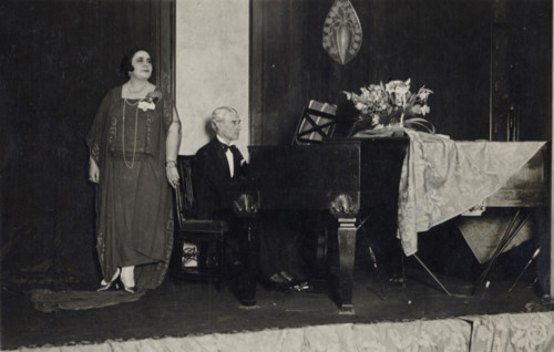 446 Nina Koshetz and Maurice Ravel, January 1928