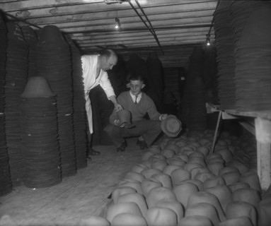 Denham and Hargreaves  Hat Factory, Atherstone. Circa 1960. Circa 1960