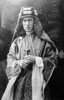 T E Lawrence, Lawrence of Arabia in Arab dress